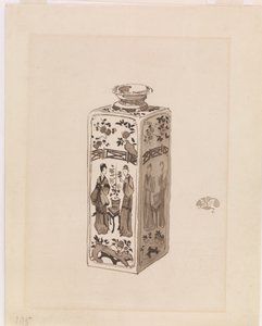 Boîte carrée avec long cou - James Abbott McNeill Whistler