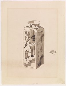 Boîte carrée à col extensible - James Abbott McNeill Whistler