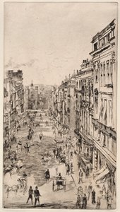 Rue St. James - James McNeill Whistler