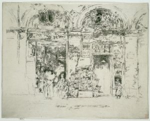 Tournesols, Marché Saint-Germain, Paris - James Abbott McNeill Whistler