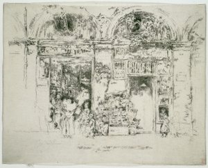 Tournesols, Marché Saint-Germain, Paris - James McNeill Whistler