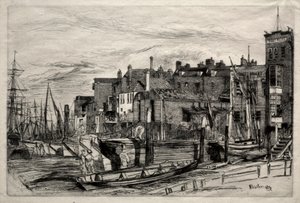 Police de la Tamise - James McNeill Whistler