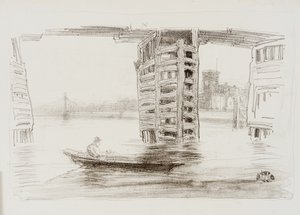 Le grand pont - James Abbott McNeill Whistler