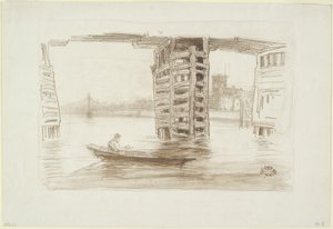 Le Grand Pont - James Abbott McNeill Whistler