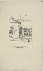 Le chien du boucher - James McNeill Whistler