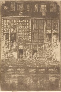 Le rideau brodé - James Abbott McNeill Whistler