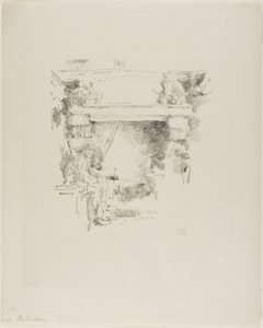 La cheminée - James Abbott McNeill Whistler