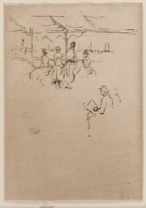 La Scène de Débarquement, Vaches - James Abbott McNeill Whistler
