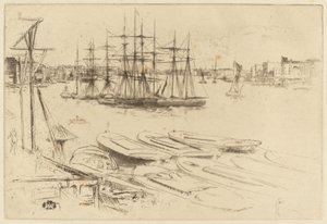 La grande piscine - James Abbott McNeill Whistler