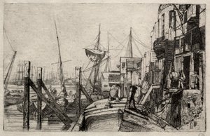 Le Limehouse - James McNeill Whistler
