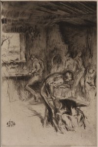 La petite forge, Liverpool - James Abbott McNeill Whistler