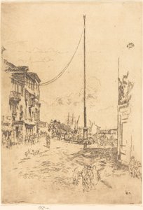 Le Petit Mât - James Abbott McNeill Whistler