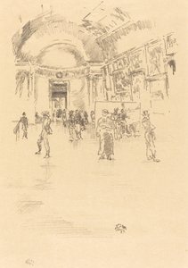 La longue galerie, Louvre
