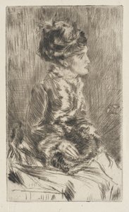 Le manchon - James McNeill Whistler