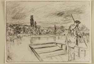 La perche - James Abbott McNeill Whistler