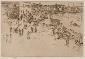 La Riva - James Abbott McNeill Whistler
