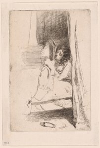 La Pantoufle - James Abbott McNeill Whistler