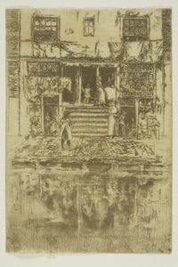 Les marches, Amsterdam - James Abbott McNeill Whistler