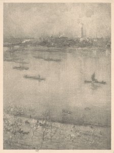 La Tamise - James Abbott McNeill Whistler
