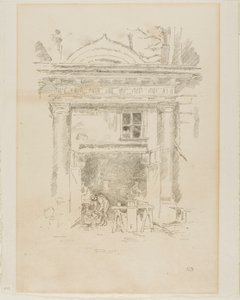 Les ferblantiers, Impasse des Carmélites - James McNeill Whistler