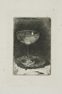 Le Verre à vin - James Abbott McNeill Whistler