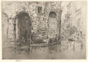 Deux Portes, de la Première Série de Venise - James Abbott McNeill Whistler