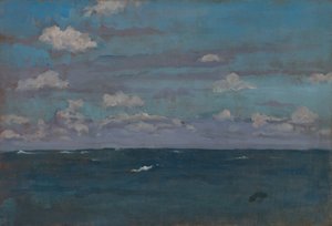 Violet et argent - La mer profonde