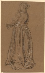 Femme avec un éventail
