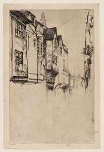 Wych Street, Londres - James Abbott McNeill Whistler