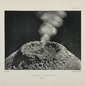 Cratère du Vésuve - James Nasmyth