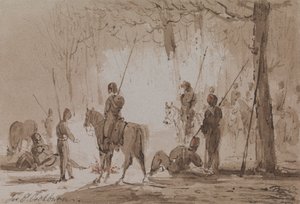 Calvaire au repos - James Pattison Cockburn