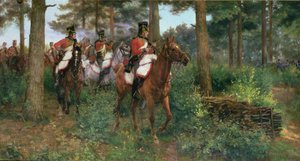 Une affaire de postes avancés, les 9e hussards de la 1ère armée de Napoléon 1806