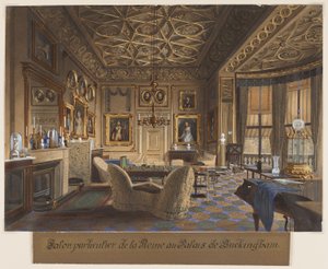 Salon particulier de la Reine au Palais de Buckingham