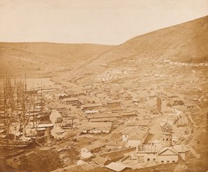 Balaklava vue vers le nord, 1855