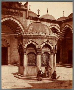 « Fontaine dans la cour de la Yeni Cami » - James Robertson