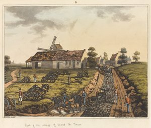 Partie du village de Mont St Jean, d