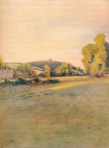 La chapelle de Sainte-Marthe, depuis Shalford Common, 1911