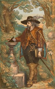 Un gentilhomme de la période Stuart, 17ème siècle, vers 1910 - James Sangster and Co