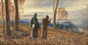 Dante et Virgile à Vallombrosa