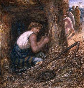 Saul caché parmi les affaires, 1866