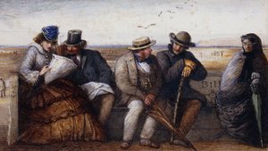 Commérages au Bord de la Mer