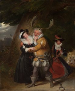 Falstaff au Chêne de Herne, de "Les Joyeuses Commères de Windsor," Acte V, Scène v