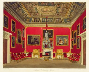 Le deuxième salon, Buckingham House, de 