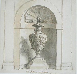 Une niche pour la maison de M. Portman à Sherborne - James Thornhill