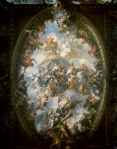 Plafond du Painted Hall, 1707-14 - James Thornhill