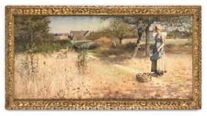 La récolte des pommes, Barbizon