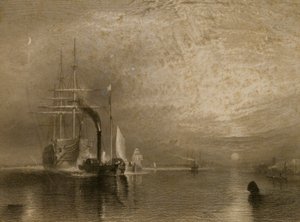 Le vieux Temeraire - James Tibbitts Willmore