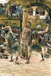 Jésus flagellé au visage, vers 1897