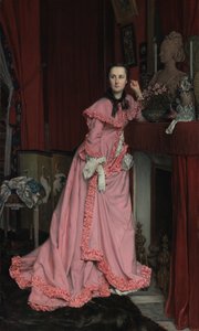 Portrait of Marquise de Miramon, née, Thérèse Feuillant - James Tissot