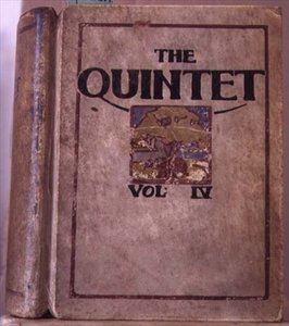 Couverture du volume IV de The Quintet, vers 1902